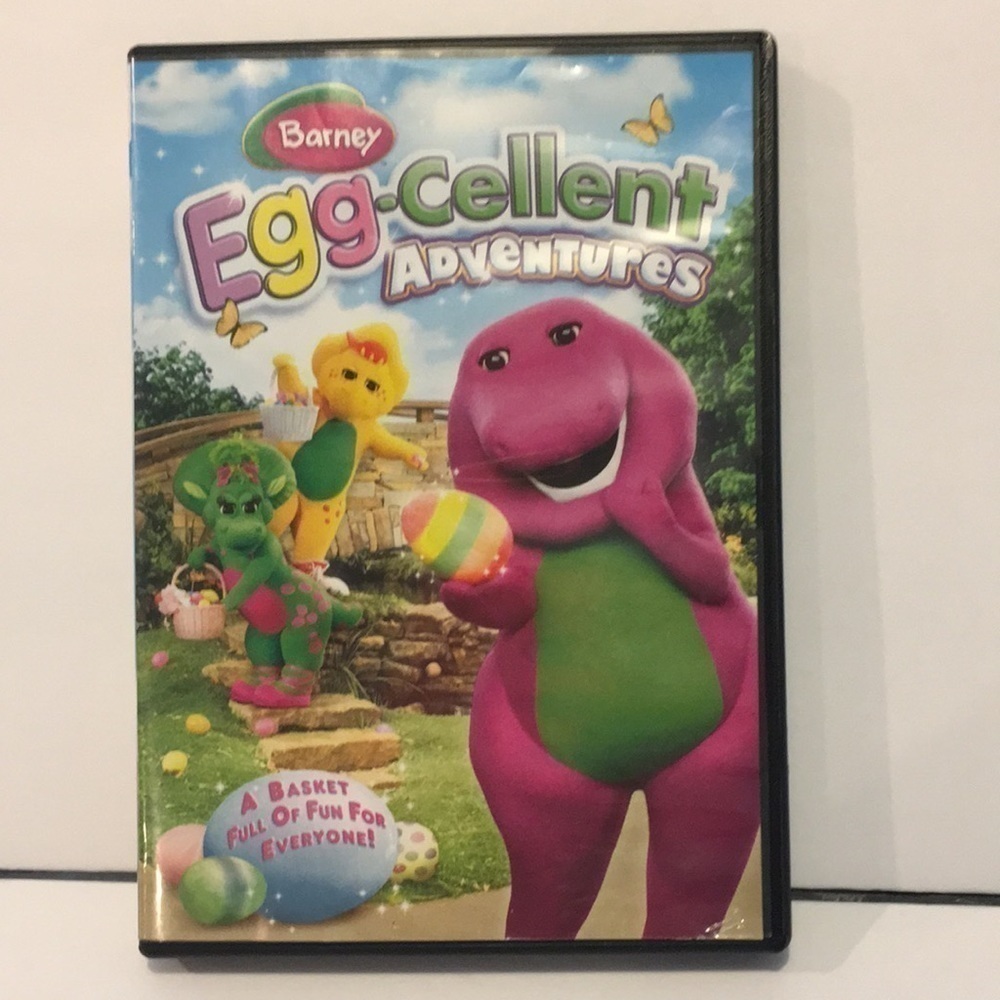 Barney’s egg cellent adventure dvd